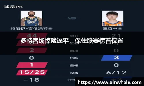 多特客场惊险逼平，保住联赛榜首位置