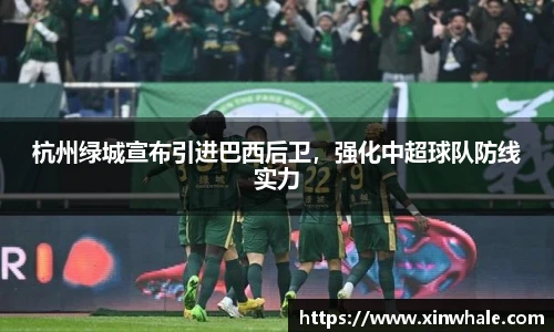 杭州绿城宣布引进巴西后卫，强化中超球队防线实力